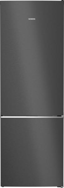 Siemens KG49NSBBF - iQ700, Freistehende Kühl-Gefrier-Kombination mit Gefrierbereich unten, Glastür, 203 x 70 cm, Schwarz